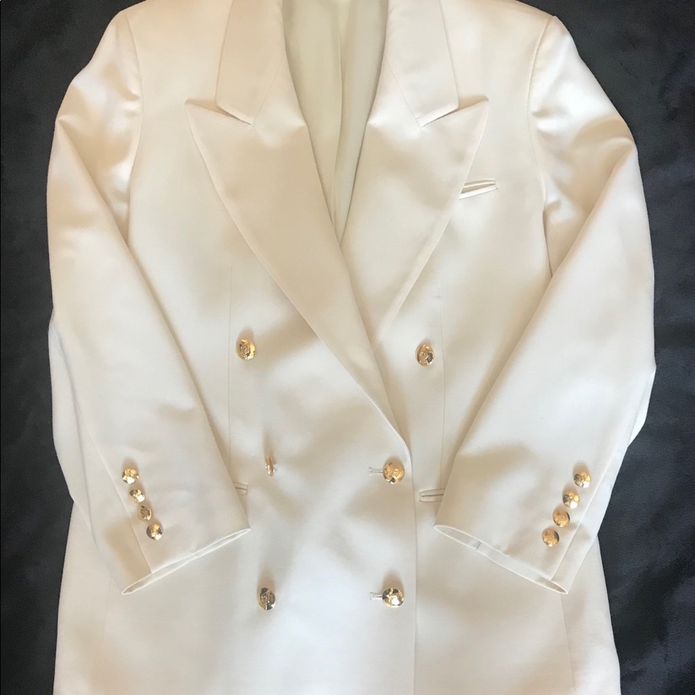 Cream blazer